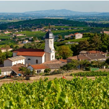 village-of-chiroubles-in-the-beaujolais-vineyard-in-the-rhne-in-picture-id1264123163